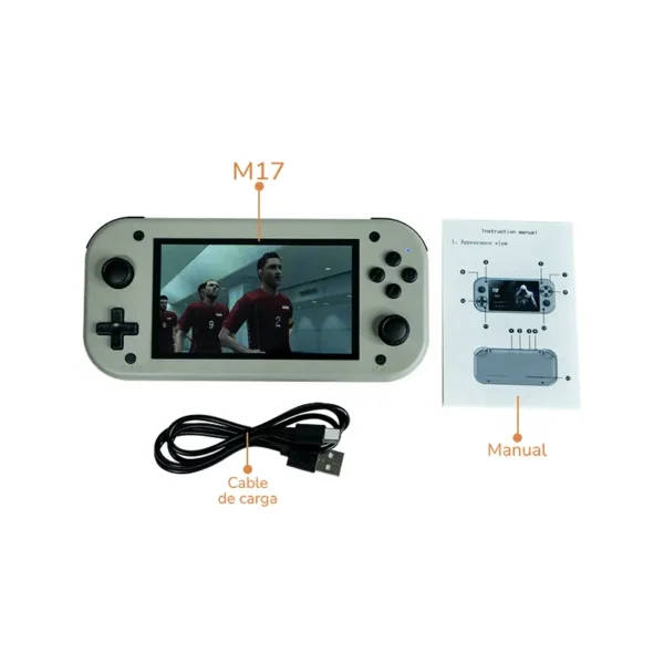Consola de juegos Portátil M17 - Imagen 4