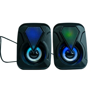 Parlantes Led Rgb Para Pc Gamer E-1053
