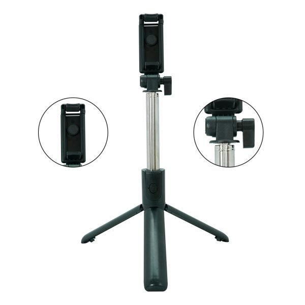 Tripode monopod de selfie 2 en 1 con control bluetooth