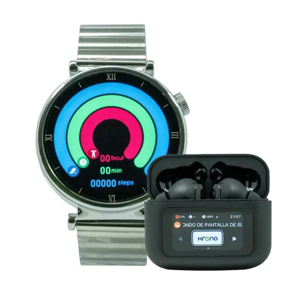 Smartwatch L1+Audífonos T30-Krono