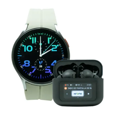 Combo Smartwatch R6Ppro Con Audífonos T30