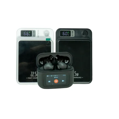 Combo Power Bank MagSafe M16 + Audífonos T30
