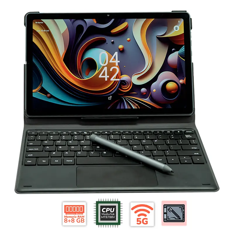 Combo Tablet Net S Con Lápiz Y Teclado- Krono