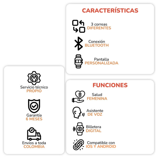 Smart Watch Dama L2 - Imagen 5