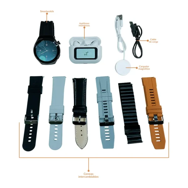 Combo Smartwatch D19 Pro - Imagen 2