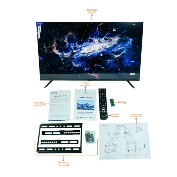 Televisor 43" Smart - Imagen 3