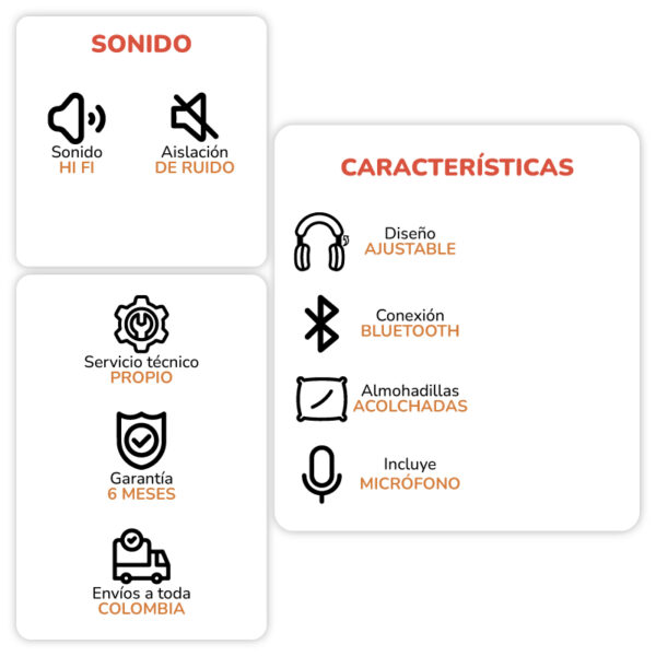 Diadema Bluetooth P9 Pro - Imagen 5