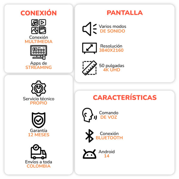 Televisor 50" Smart - Imagen 5