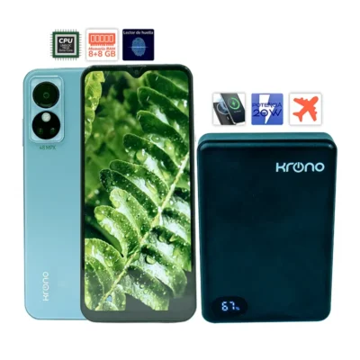 Combo Celular Net Alpha Con PowerBank M17