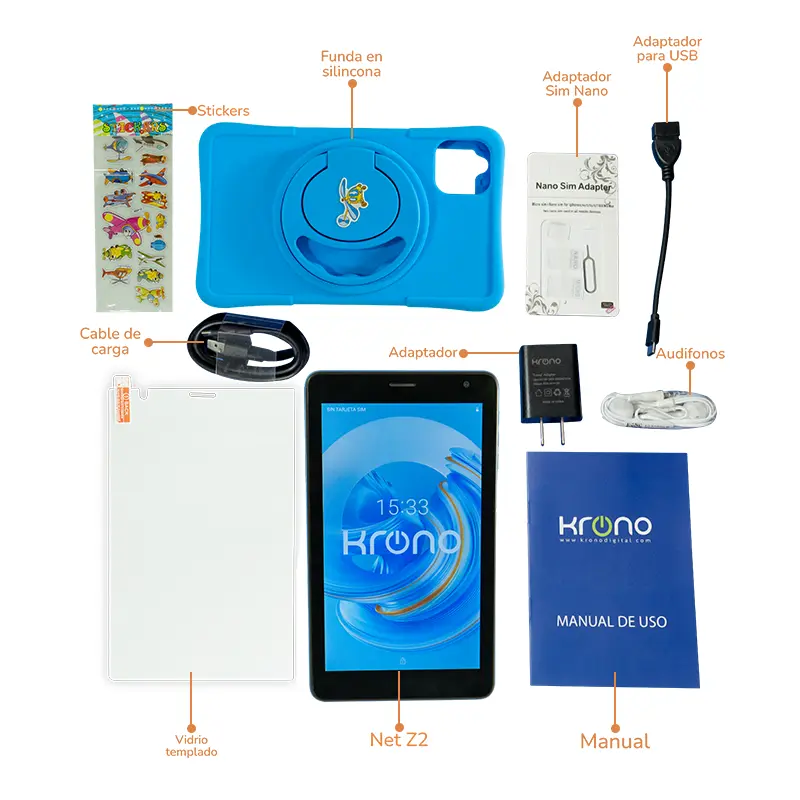Tablet Net Z2 Con 2+2 32Gb- Krono - Imagen 8