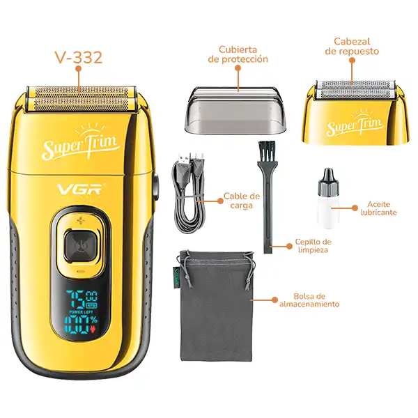 Maquina Afeitadora VGR 332 - Imagen 2