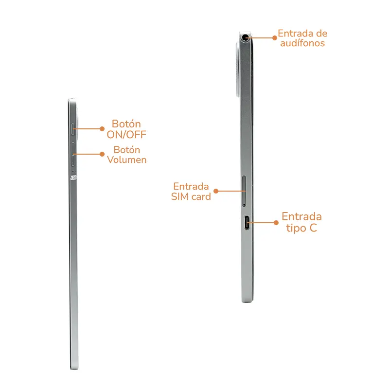 Combo Tablet Net G 6 X 128 Con Diadema P9 Pro - Imagen 4