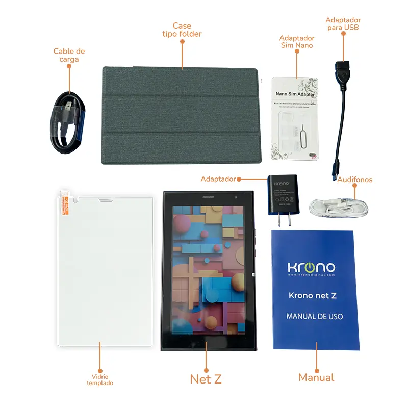 Tablet Net Z Con Case 8GB x 32GB - Krono - Imagen 4