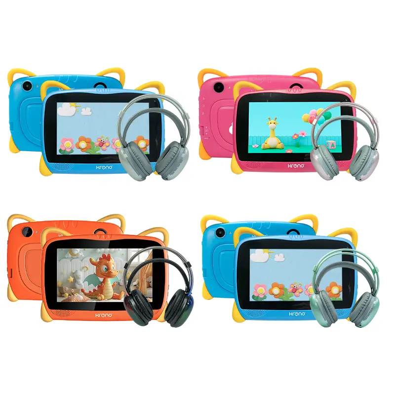 Combo Tablet Kids Color Plus 3 X 32 Con Diadema 580 - Imagen 2