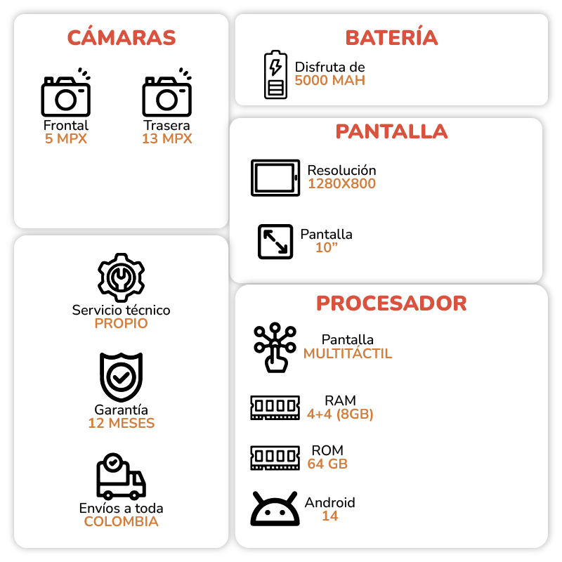 Combo Tablet Net X2 Kids Con Diadema ST 580 - Imagen 5