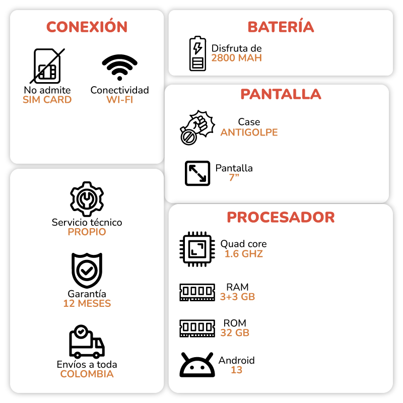 Combo Tablet Kids Play Con Diadema 580 - Imagen 5