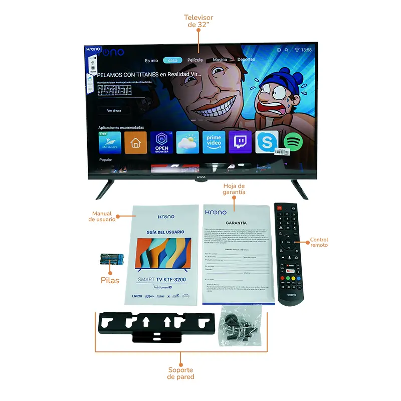 Televisor 32" Smart Tv - Imagen 3