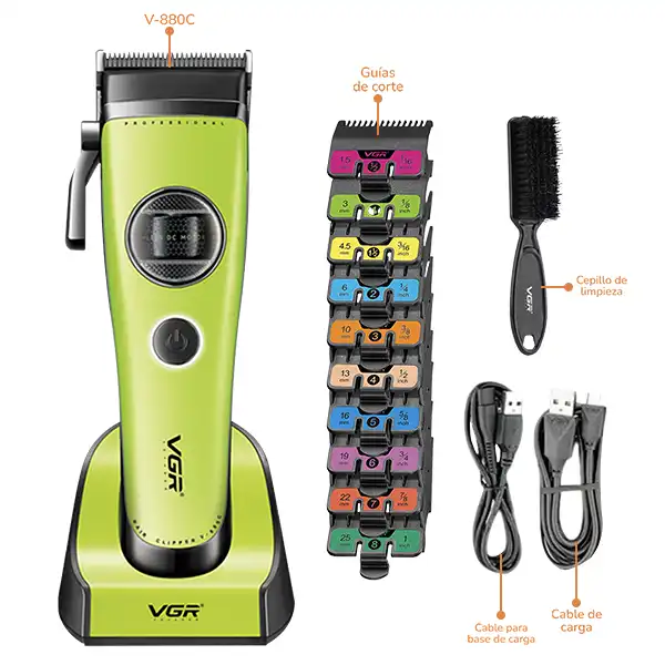 Cortadora De Pelo VGR V880C - Imagen 2