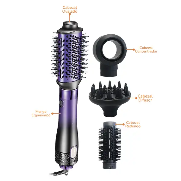 Cepillo De Aire VGR V-484 4 en 1 - Imagen 2