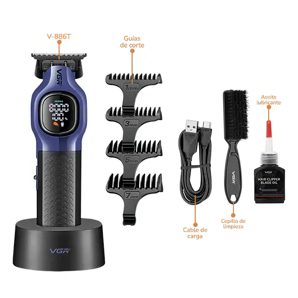 Maquina Trimmer VGR V886T - Imagen 2