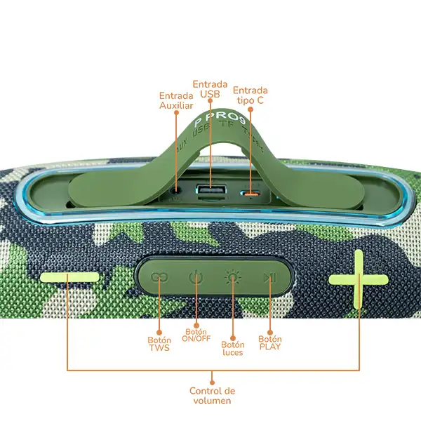 Parlante P PRO 9 - Imagen 3