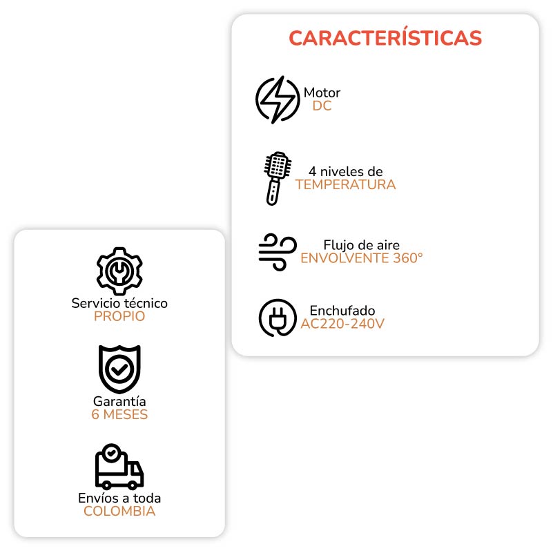 Cepillo De Aire VGR V-484 4 en 1 - Imagen 5