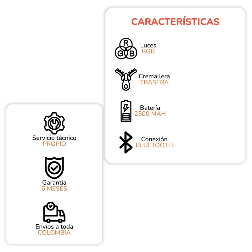 Parlante Maleta CH M805 - Imagen 5