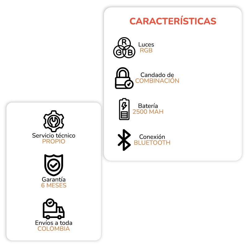 Parlante Maleta CH M822 - Imagen 5
