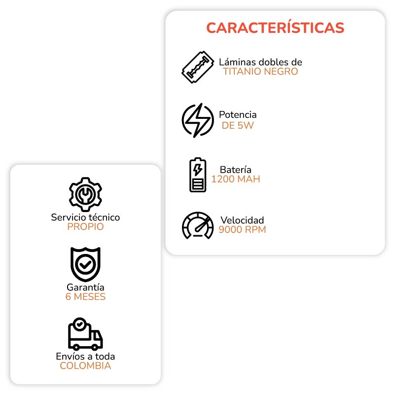 Afeitadora Shaver VGR V308 - Imagen 4