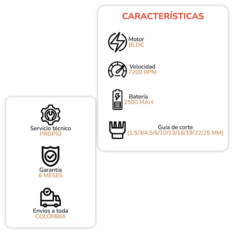 Cortadora De Pelo VGR V880C - Imagen 5
