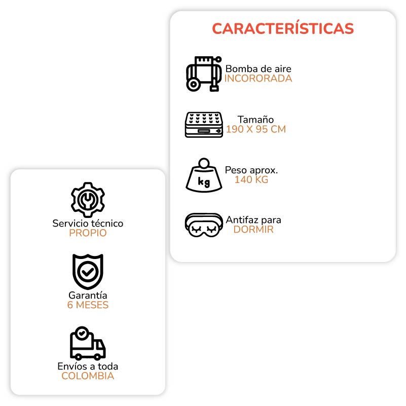 Colchón inflable automatico individual - Imagen 4