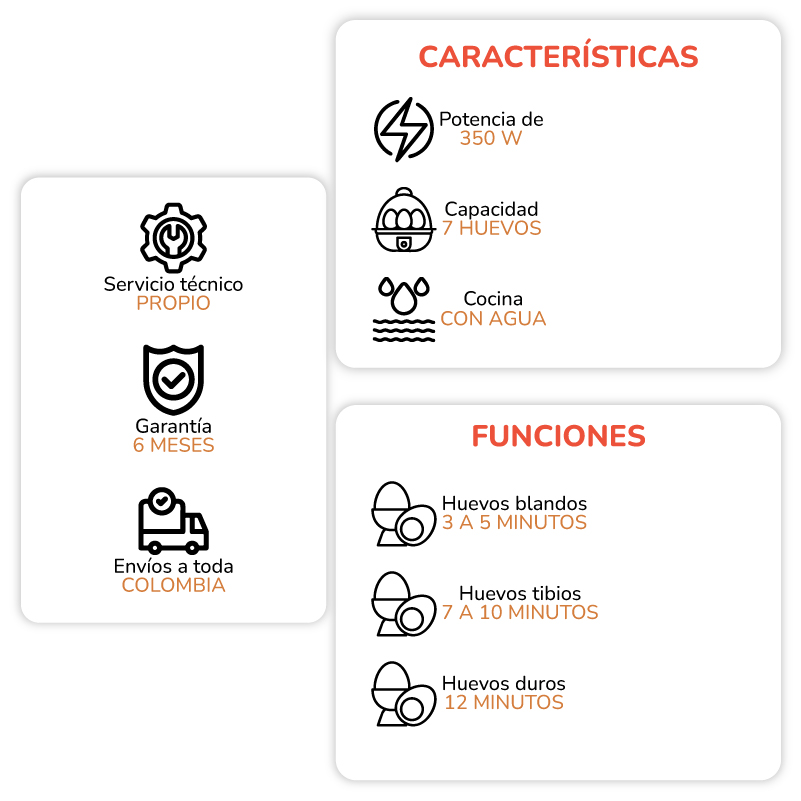 Máquina para cocinar huevos - Imagen 4