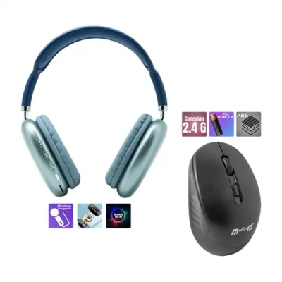 Combo Diadema P9 Pro + Mouse Inalámbrico Q212