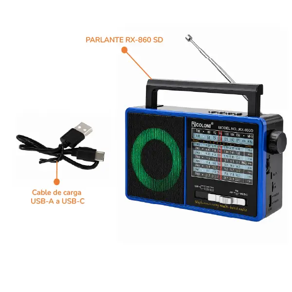 Parlante RX-860 SD - Imagen 2