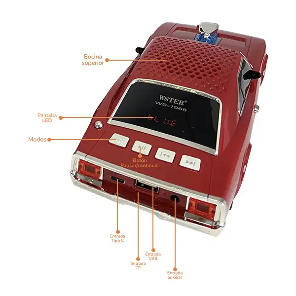 Parlante ws-1968 - Imagen 4